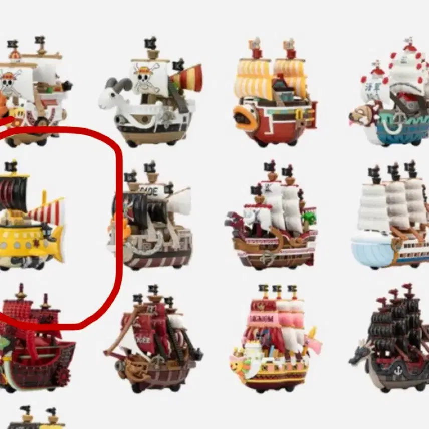 [BUNJANG] Pop Mart One Piece Grandline Pirate Ship Trafalgar Law Figure - Polar Tang / 팝마트 원피스 그랜드라인 배 피규어 - 로우 폴라탱 해적선
