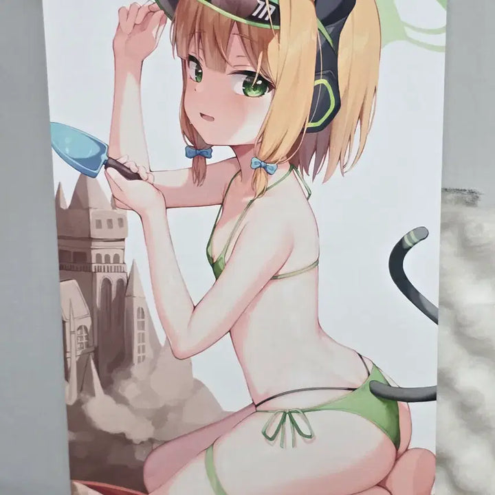 [BUNJANG] Blue Archive Midori Swimsuit Mini Tapestry / 블루아카이브 수영복 미도리 미니 태피스트리 판매