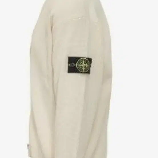 [BUNJANG] Stone Island Organic Cotton V-Neck Cardigan Ivory / 26ss 스톤아일랜드 오가닉 코튼 브이넥 아이보리 가디건 새제품~~