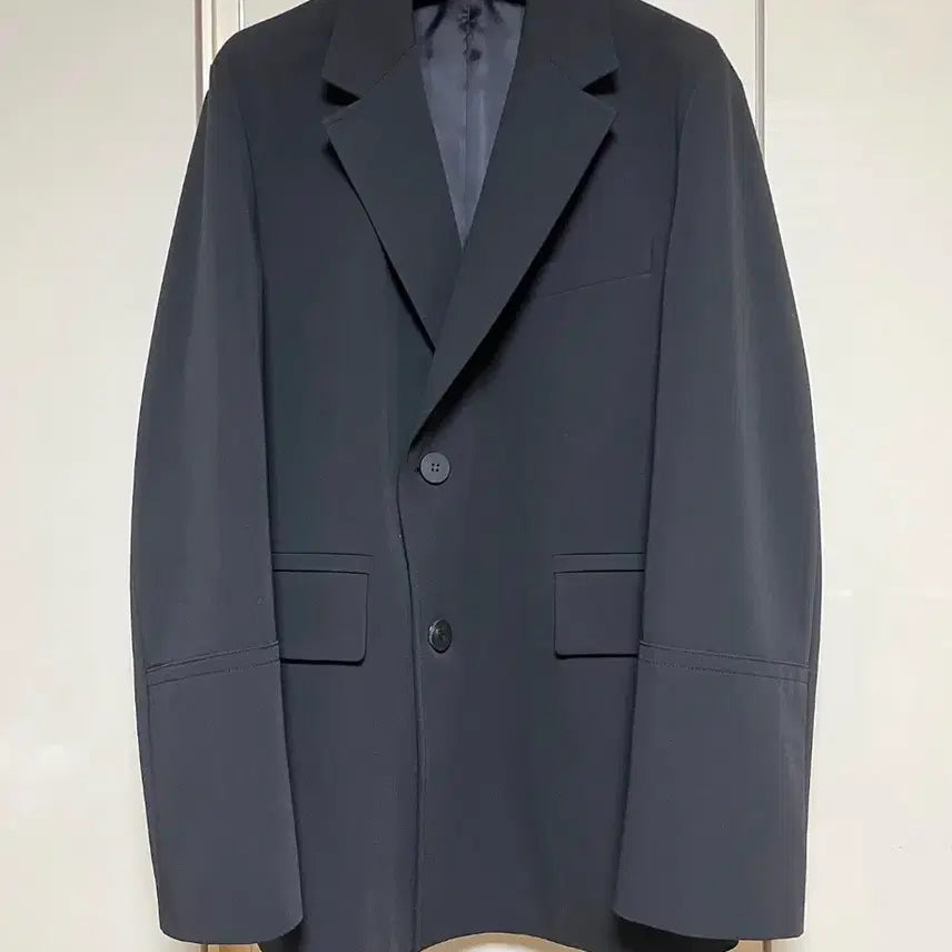 [BUNJANG] Wooyoungmi Turn-up Jacket Black Size 46 / 우영미 턴업자켓 46