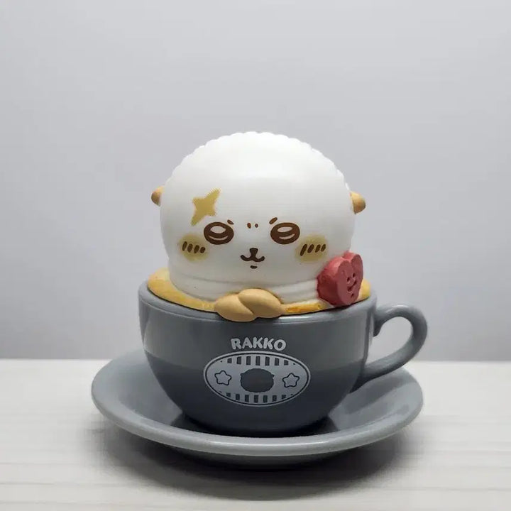 [BUNJANG] Chiiikawa Rakko Latte Art Figure / 치이카와 먼작귀 / 랏코 라떼 아트 피규어 급처