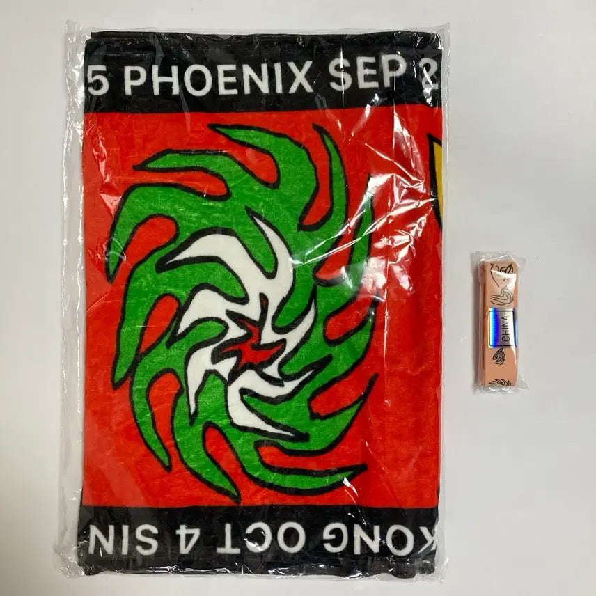 [BUNJANG] SEKAI NO OWARI 2025 TOUR Phoenix Towel &amp; Rubber Band Bundle Set / 세카이노오와리 2025 TOUR Phoenix 타올 러버 밴드 일괄