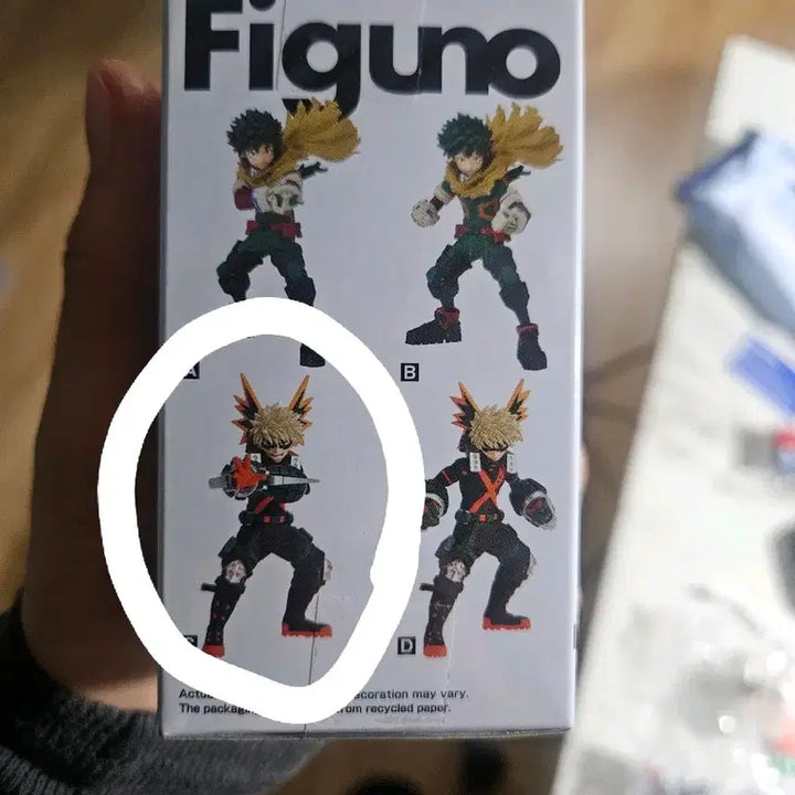 [BUNJANG] My Hero Academia Figu.se Mini Figure Bakugo / 나의 히어로 아카데미아 figuno 피그노 피규노 미니 피규어 바쿠고
