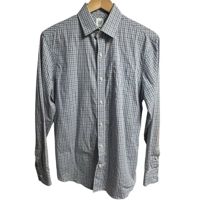[BUNJANG] GAP Regular Fit Long Sleeve Check Shirt / 갭(GAP) 레귤러핏 긴팔 체크셔츠