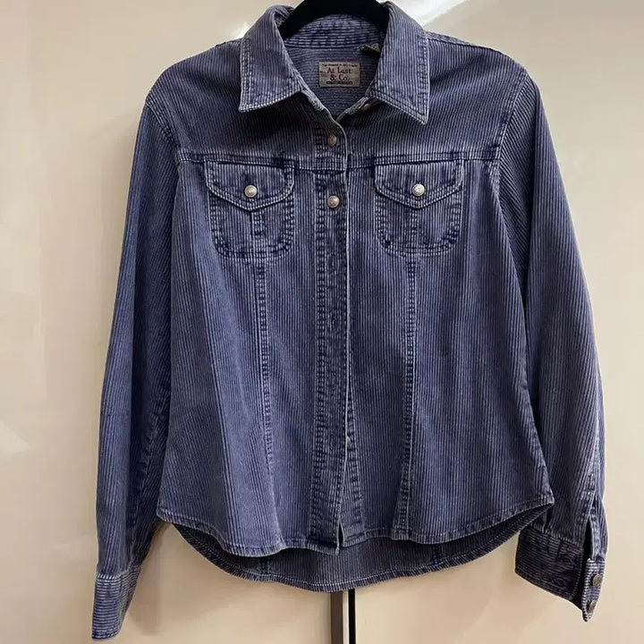 [BUNJANG] At Last &amp; Co Corduroy Shirt / At Last &amp; Co 코듀로이 셔츠