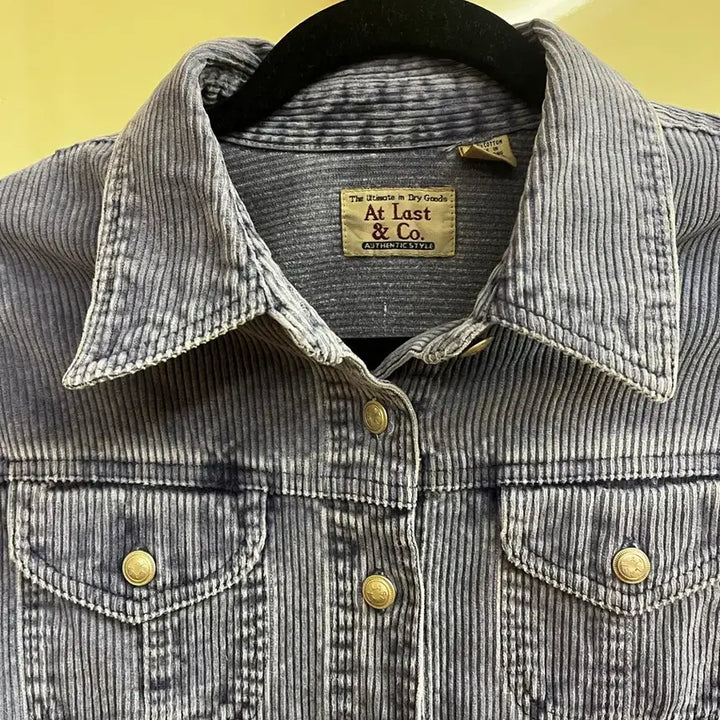 [BUNJANG] At Last &amp; Co Corduroy Shirt / At Last &amp; Co 코듀로이 셔츠