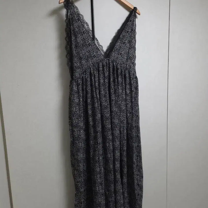 [BUNJANG] Floral Lace Bustier Long Dress / 새상품) 잔꽃 레이스 뷔스티에 롱원피스