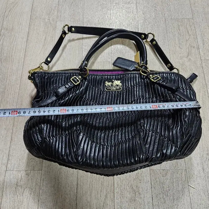 [BUNJANG] Coach Black Shoulder Bag / 코치 숄더백 블랙 가방