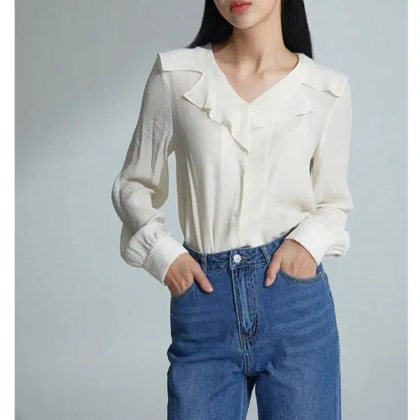 [BUNJANG] MIXXO Blouse Size L / 미쏘 블라우스