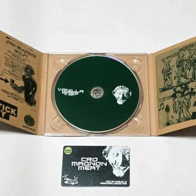 [BUNJANG] Vanilla Bass Cro-Magnon Meat Limited Edition CD / 한국힙합 희귀 바닐라베이스 cro-magnon meat CD 국힙