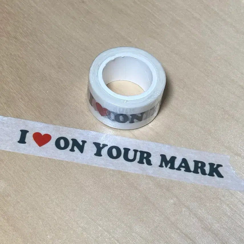 [BUNJANG] NCT Mark Masking Tape / 엔시티 마크 마스킹테이프 비공굿