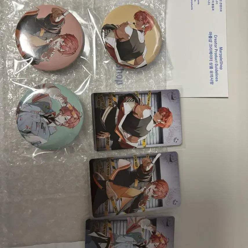 [SOLD OUT] 싸이코드 하루토 1000일 핀뱃지 포토카드