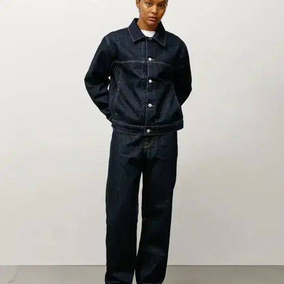[BUNJANG] Stussy Denim Trucker Jacket / 스투시 데님 트러커 자켓