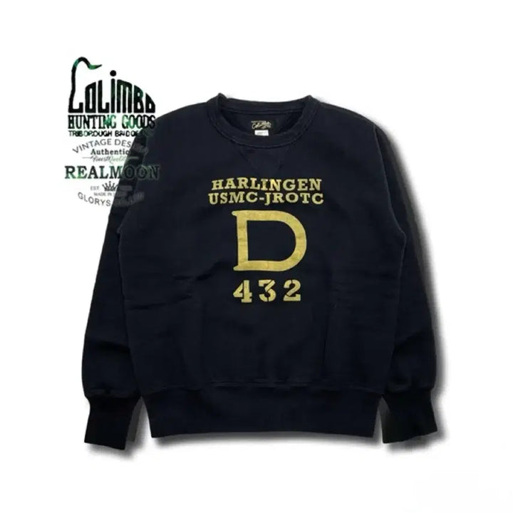 [BUNJANG] Colimbo U.S. Marine Military Academy Sweatshirt / [L]콜림보 U.S. MARINE MILITARY ACADEMY 스웻셔츠