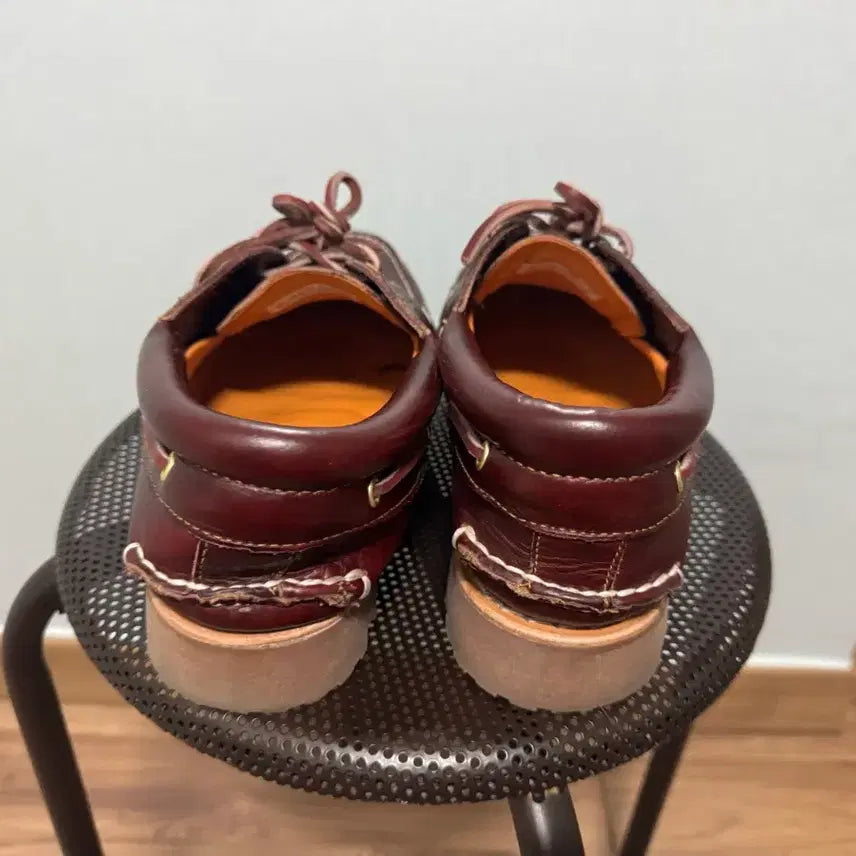 [BUNJANG] Timberland 3-Eye Boat Shoes Burgundy / 팀버랜드 보트슈즈 3홀 버건디 285