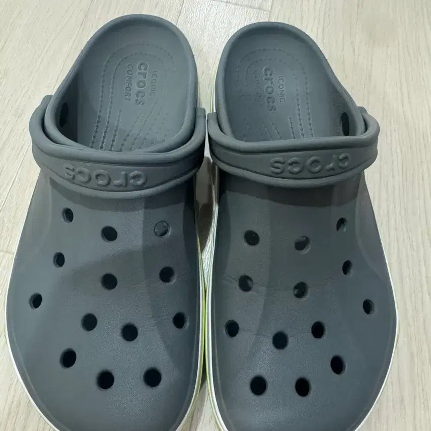 [BUNJANG] Crocs Bayaband Clog Grey M10/W12 / 크록스 바야밴드 클로그 그레이 280