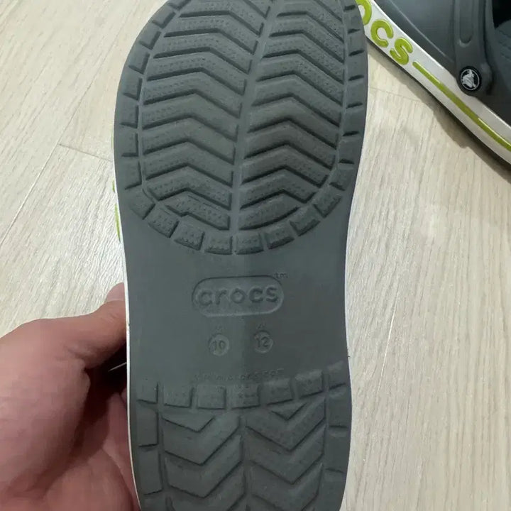 [BUNJANG] Crocs Bayaband Clog Grey M10/W12 / 크록스 바야밴드 클로그 그레이 280