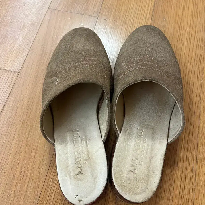 [BUNJANG] Native Western Suede Mules / (260) 네이티브 웨스턴 스웨이드 뮬
