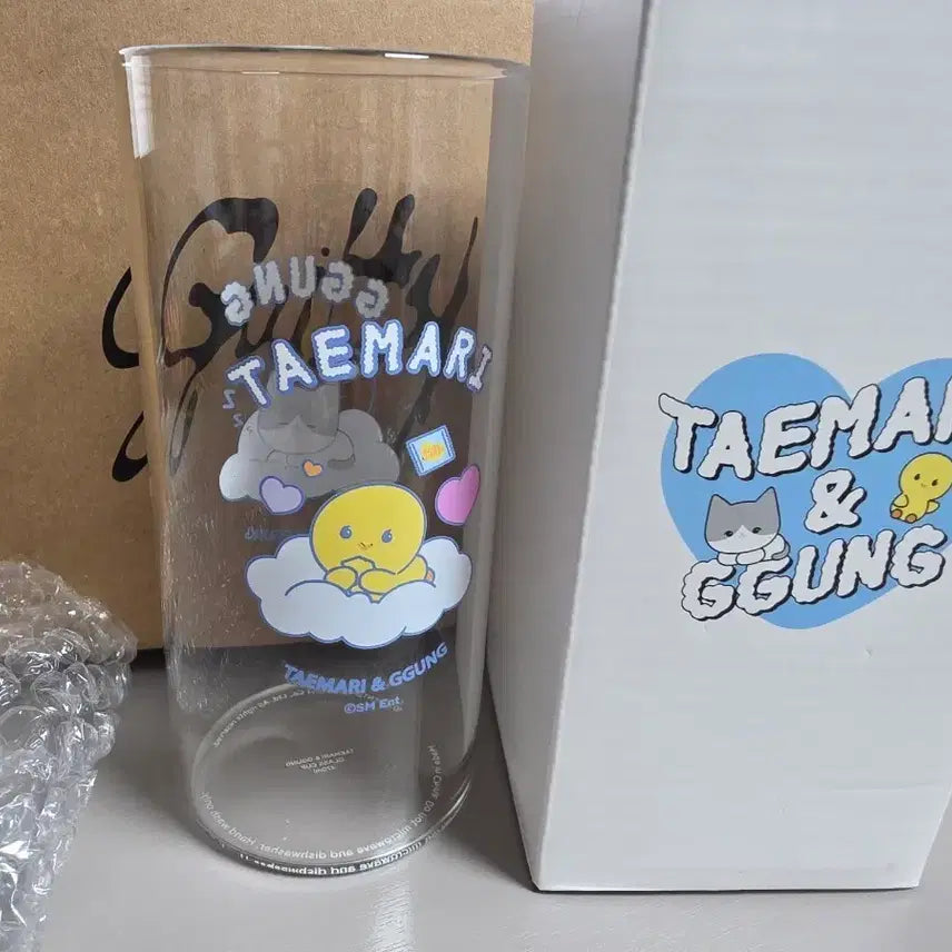 [BUNJANG] Taemin Glass Cup / 탬아리 꿍 글라스컵