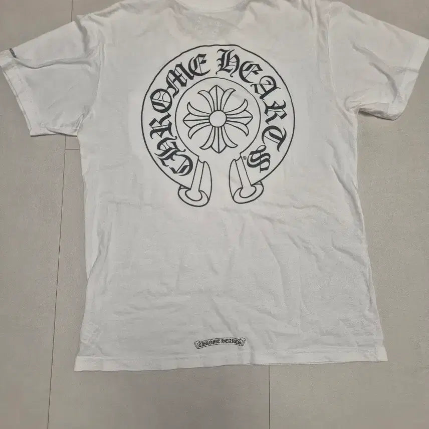 [BUNJANG] Chrome Hearts Horseshoe Pocket T-shirt White L / 정품 크롬하츠 홀스슈 반팔티 L