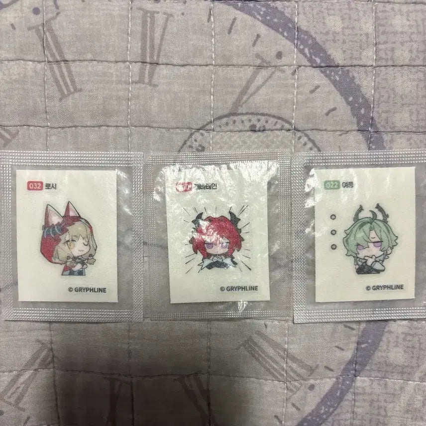 [BUNJANG] Arknights Endfield Sticker Bundle Set / 명일방주 엔드필드 띠부씰 일괄