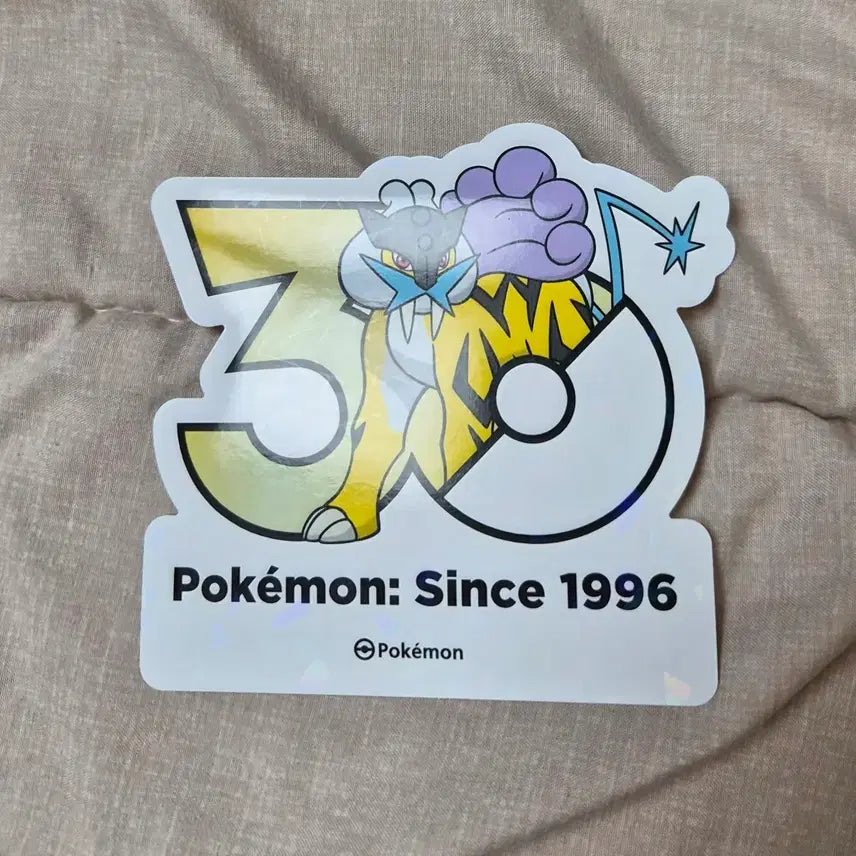 [BUNJANG] Raikko Festa 30th Anniversary Logo Sticker / 라이코 페스타 30주년 로고 스티커 팝업 성수