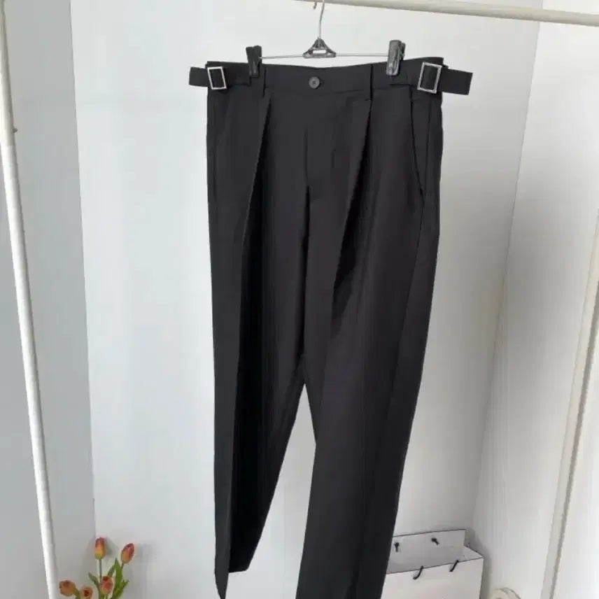 [BUNJANG] LOW CUT Black Slacks L / LOW CUT 블랙 슬랙스 L 국내생산