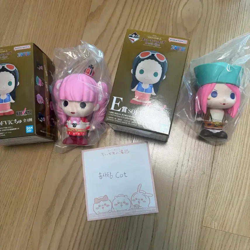 [BUNJANG] Bandai One Piece Sofvic Vivi/Perona Figure / 반다이 원피스 SOFVIC보니/페로나 피규어
