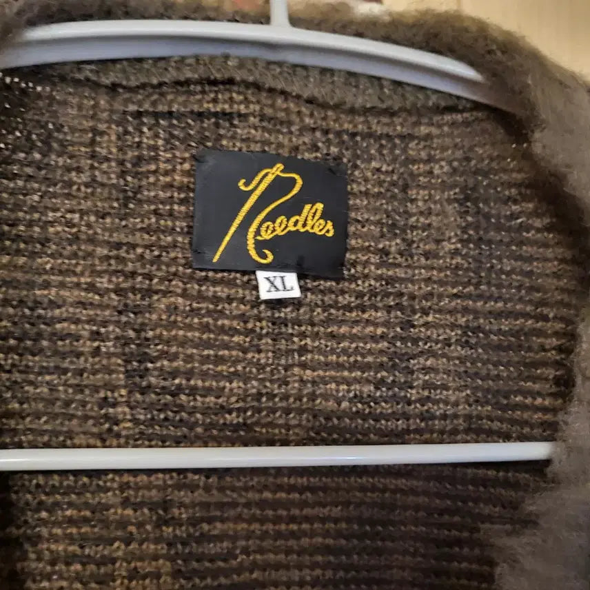 [BUNJANG] Needles Mohair Cardigan Brown XL / 니들스 모헤어 브라운 가디건 XL