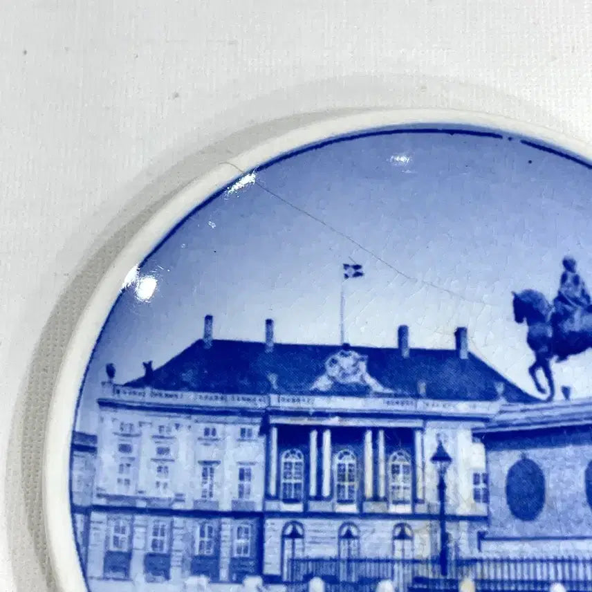 [BUNJANG] Royal Copenhagen 4-Set Canvas Art Print (30x30cm) / [카페소품] 빈티지 로열코펜하겐 4 set 캔버스 액자 30*30