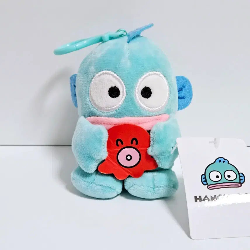 [BUNJANG] Sanrio Hangyodon Plush Keychain / 산리오 한교동 인형 키링