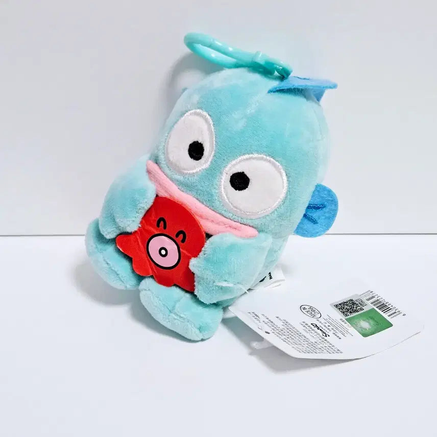 [BUNJANG] Sanrio Hangyodon Plush Keychain / 산리오 한교동 인형 키링