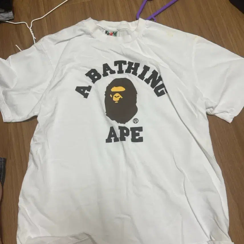 [BUNJANG] BAPE Short Sleeve T-Shirt / 베이프 반팔