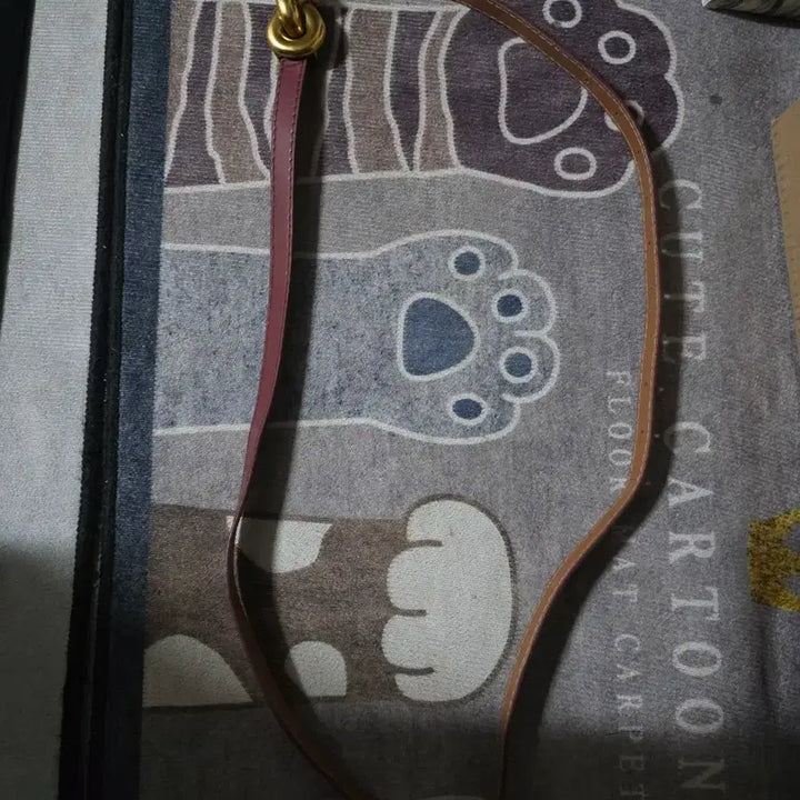 [BUNJANG] Leather Belt Burgundy Gold Buckle / 컬러 가죽 벨트 버건디 팔아요