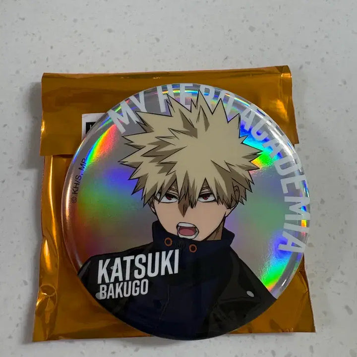[BUNJANG] My Hero Academia Bakugo Hologram Badge / 나의 히어로 아카데미아 베이스야드 바쿠고 홀로그램 뱃지