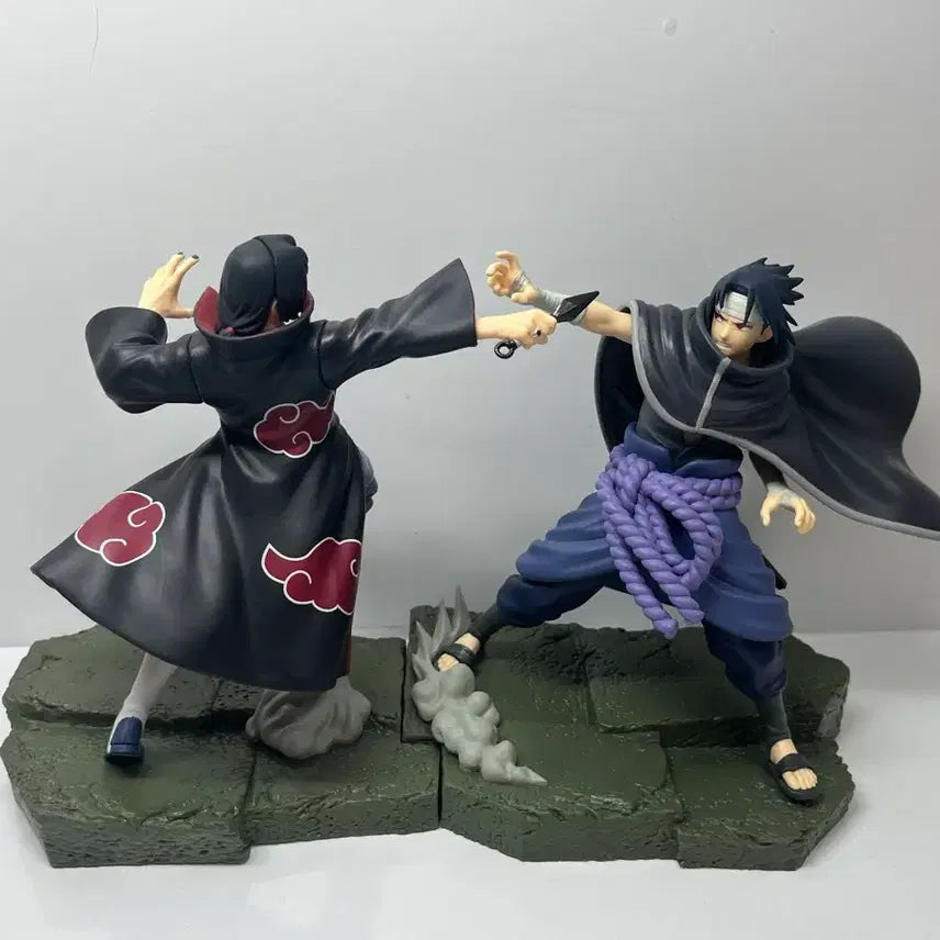 [BUNJANG] Naruto Sasuke &amp; Itachi Battle Combination Figure Set / 박스O단순개봉)사스케 이타치 배틀 콤비네이션 피규어
