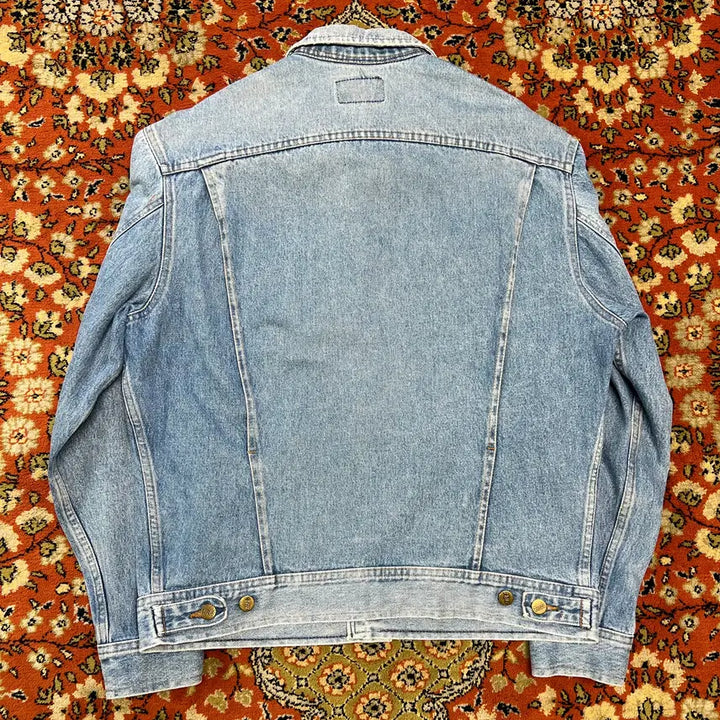 [BUNJANG] RIFLE Vintage Light Wash Denim Jacket XL / [XL] RIFLE 리플 빈티지 연청 데님 자켓