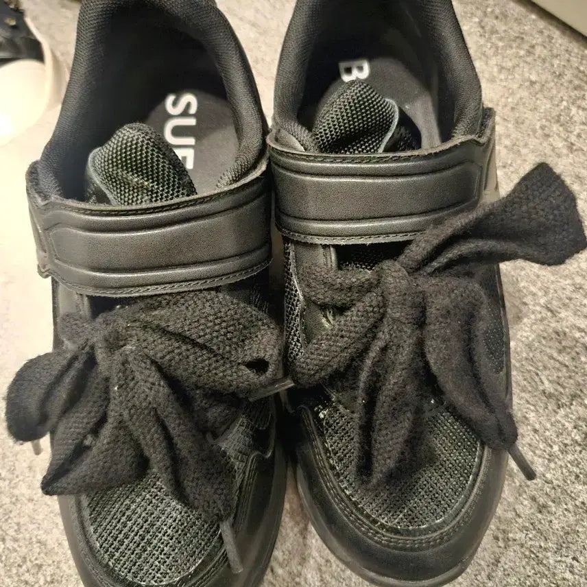 [BUNJANG] SUECOMMA BONNIE Black Sneakers / 슈콤마보니 블랙 스니커즈 운동화
