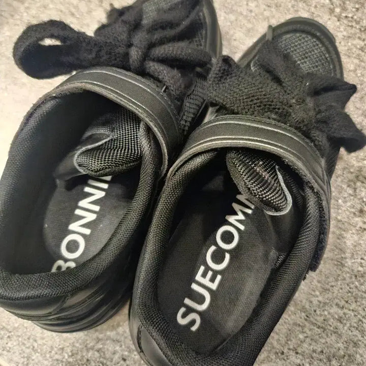 [BUNJANG] SUECOMMA BONNIE Black Sneakers / 슈콤마보니 블랙 스니커즈 운동화