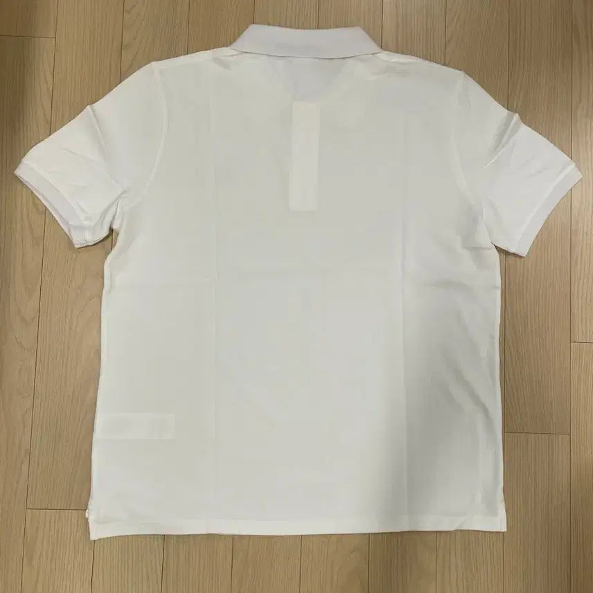 [BUNJANG] Maison Kitsuné Bold Fox Head Polo Shirt White L / [새제품] 메종키츠네 볼드폭스헤드 카라티 화이트 L