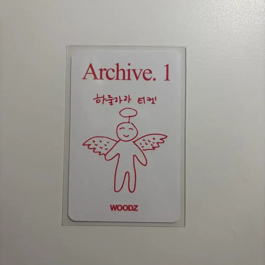 [BUNJANG] WOODZ Cho Seung Youn Harula Photo Card / 우즈 조승연 woodz 하룰라라 포카 양도