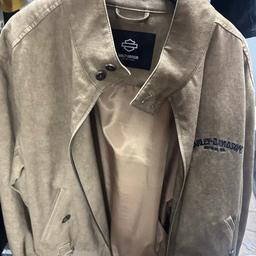 [BUNJANG] HD Harley-Davidson Harrington Jacket Camel M / HD헤링턴자켓 _카멜 m