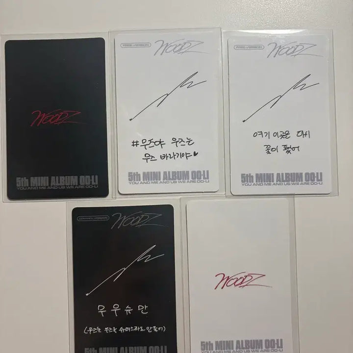 [BUNJANG] WOODZ Ooli Photocard Bundle Set / 우즈 조승연 woodz ooli 우리 포카 일괄 양도 포토카드
