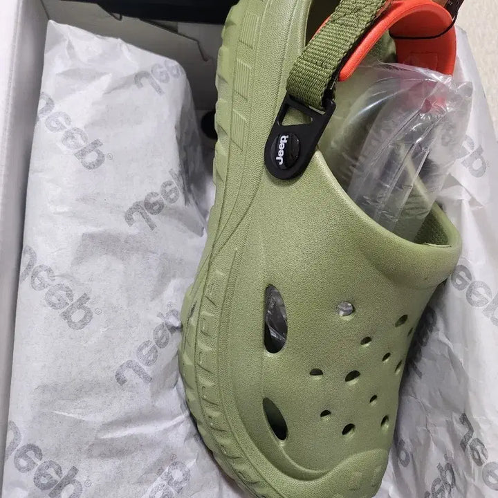 [BUNJANG] Jeep Khaki Sandals Slippers New Arrival / 지프 Jeep 카키 샌들 슬리퍼 새상품