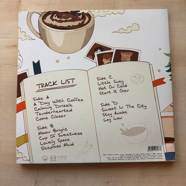 [BUNJANG] Coffee Talk Official Soundtrack LP / Coffee Talk 커피톡 OST 공식 사운드트랙 LP