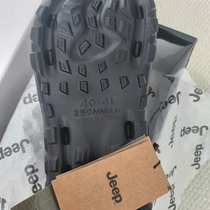 [BUNJANG] Jeep Black Slide Sandals / 지프 슬리퍼 샌들 블랙