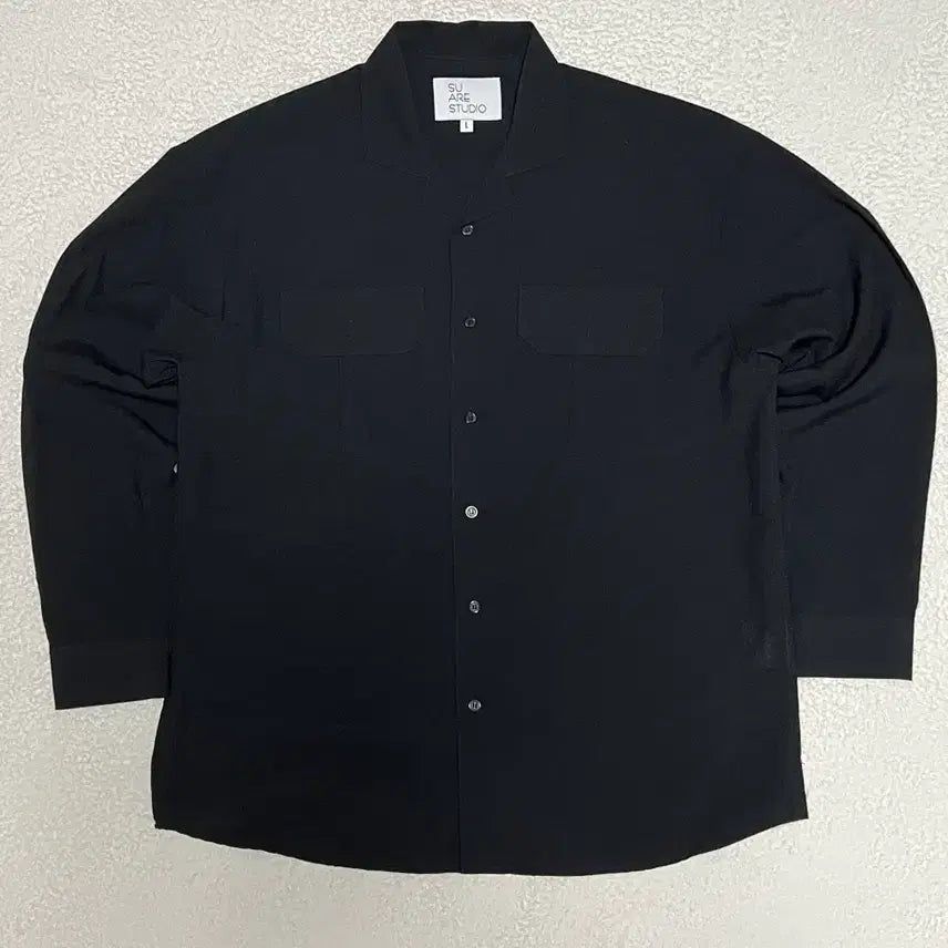 [BUNJANG] Suarez Studio Black Shirt L / 수아레스튜디오 블랙 셔츠