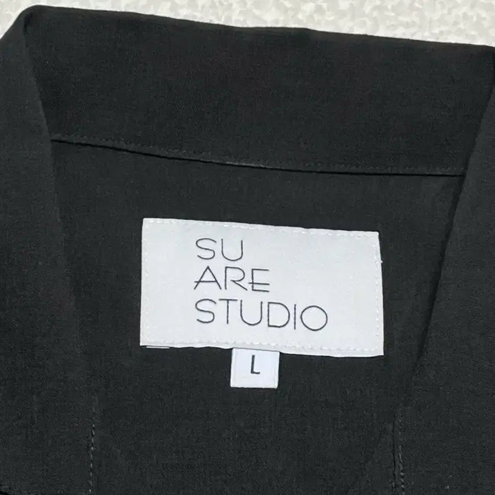 [BUNJANG] Suarez Studio Black Shirt L / 수아레스튜디오 블랙 셔츠