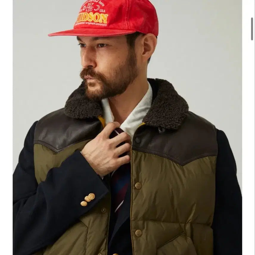 [BUNJANG] Penfield Vintage Signature Cap Red / (새상품)펜필드 빈티지 시그니처 캡 레드 택O