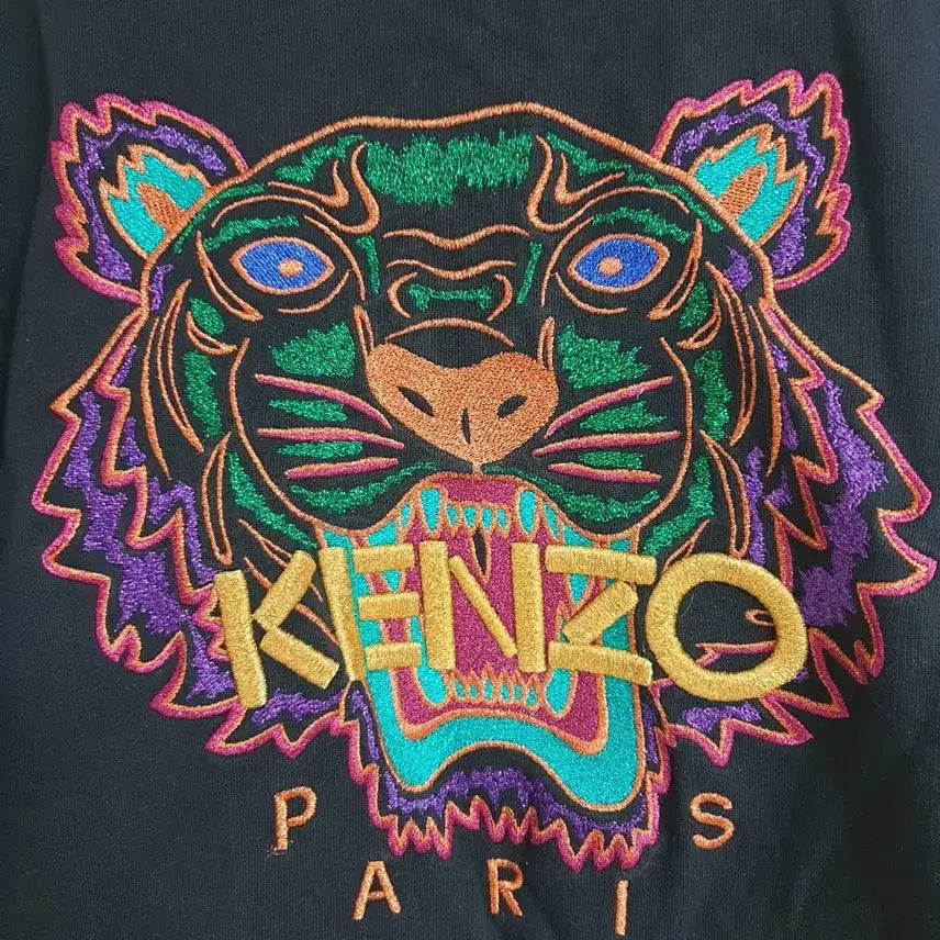 [BUNJANG] Kenzo Tiger Sweatshirt Black M / [남성] 겐조 타이거 맨투맨 블랙 M